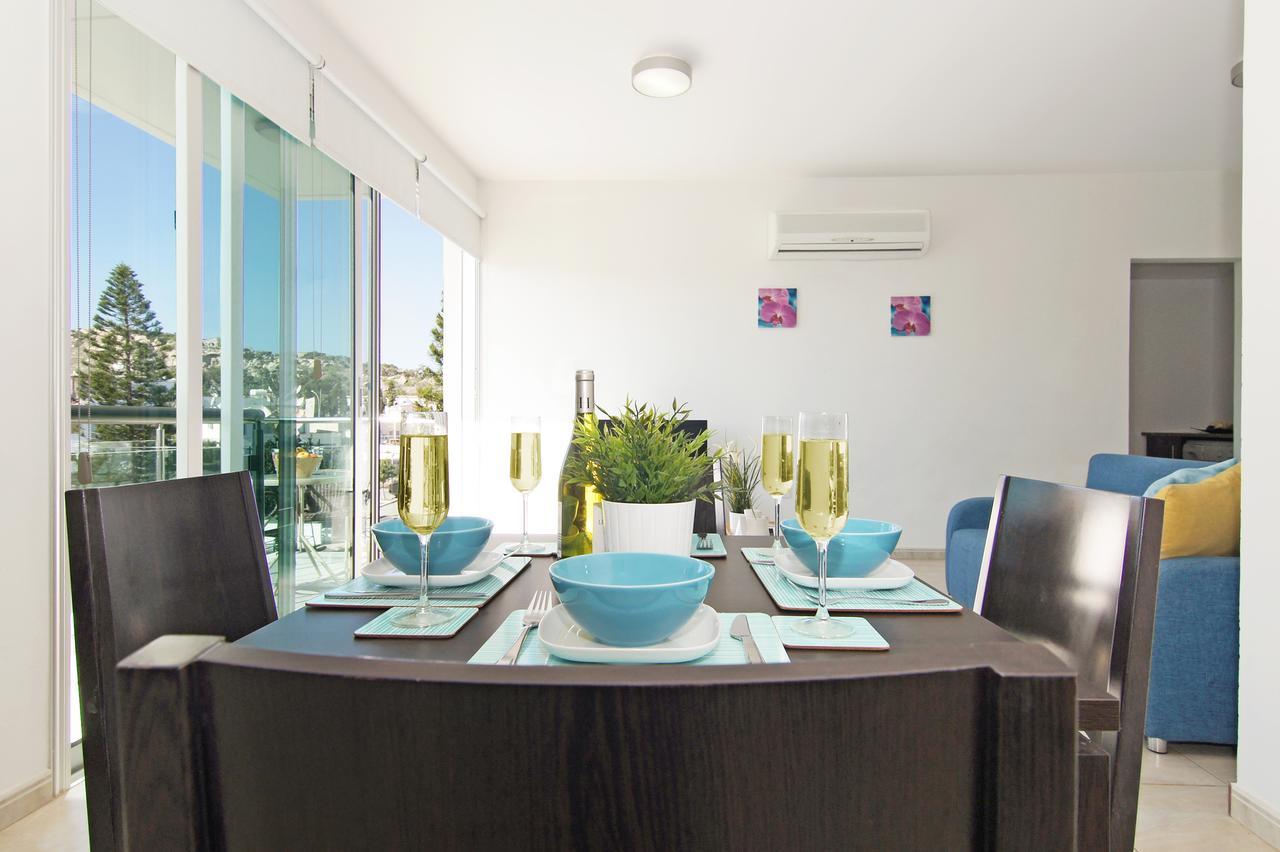 Amber - Coralli Beachfront Apartment Protaras Exterior foto