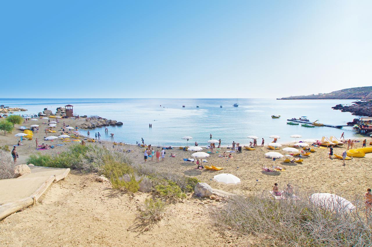 Amber - Coralli Beachfront Apartment Protaras Exterior foto